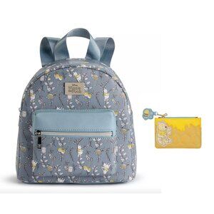 Winnie The Pooh Mini Backpack and Card Wallet with Bee Charm